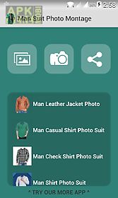 man suit photo montage