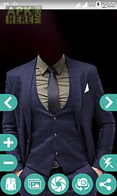 man suit photo montage