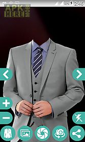 man suit photo montage