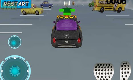 cartoon car parking 3d