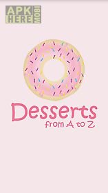desserts from a to z