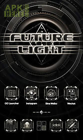 future light go launcher theme
