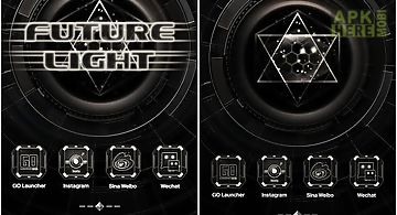 Future light go launcher theme