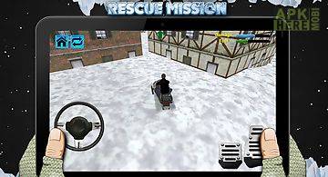 Snowmobile rescue missions 3d