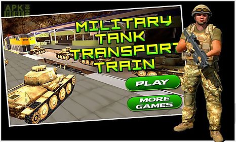 military tank transport train