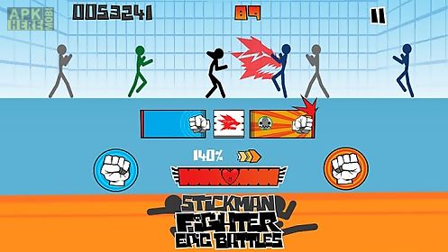 stickman fighter : epic battle
