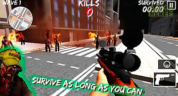 Zombie sniper game