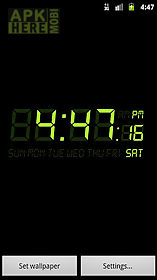 alarm clock wallpaper