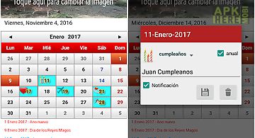 Colombia calendario 2017
