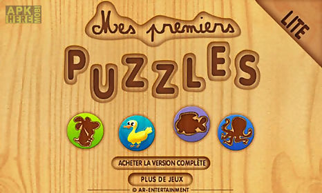 my first kids puzzles lite