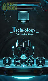 technology go launcher theme