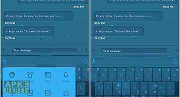 Touchpal science light theme