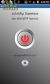 rooted ssh/sftp daemon