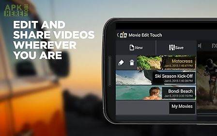 movie edit touch - video app