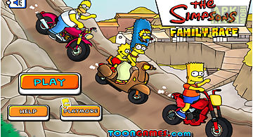 Simpsons family race