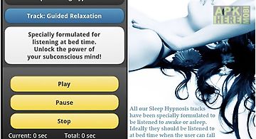 Relaxation - sleep hypnosis