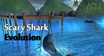 Scary shark evolution 3d