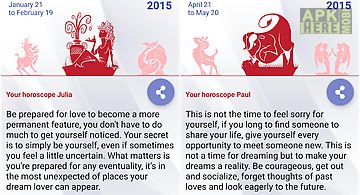 Daily horoscope / stylish app