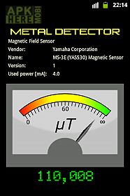 analog meter metal detector