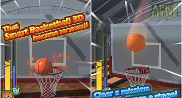 Basket game-smart basketball