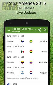 copa america 2015 schedule