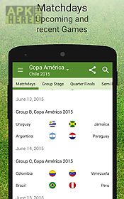 copa america 2015 schedule
