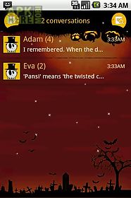 easy sms halloween theme