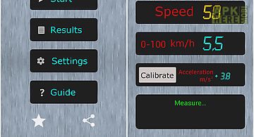 Measure acceleration demo