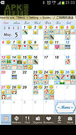 yokubaridiary-stamp calendar