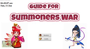 Guide for summoners war