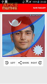 nepal flag photo editor