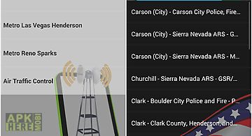 Nevada scanner radio free