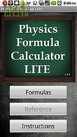 physics formula calc lite
