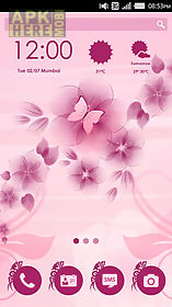 pink flower theme