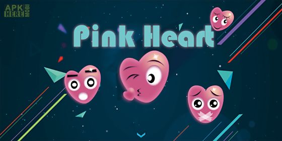 pink love emoji sticker art
