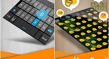 Smart keyboard with hd emoji