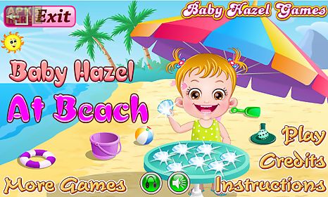 baby hazel beach holiday