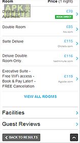 hotel search - find hotels app