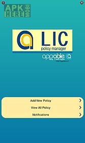 lic policy manager - appable