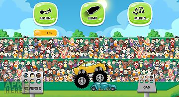 Monster truck game for kids