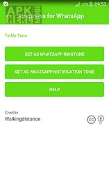 ringtones for whatsapp™