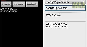 Ptcgo code scanner