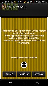 wiretap and spy removal