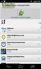 battery saver uninstaller killer