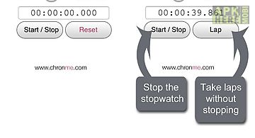 Chronme stopwatch chronometer