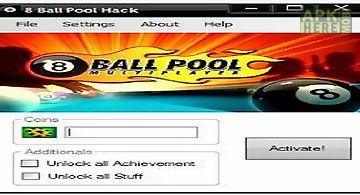 Eight ball pool hack tool