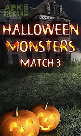 halloween monsters: match 3