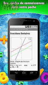 formules mathématiques