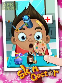 skin doctor: kids games