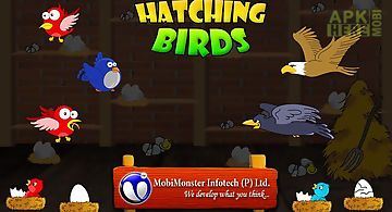 Hatching birds